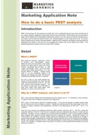 Image for How to do a basic PEST analysis